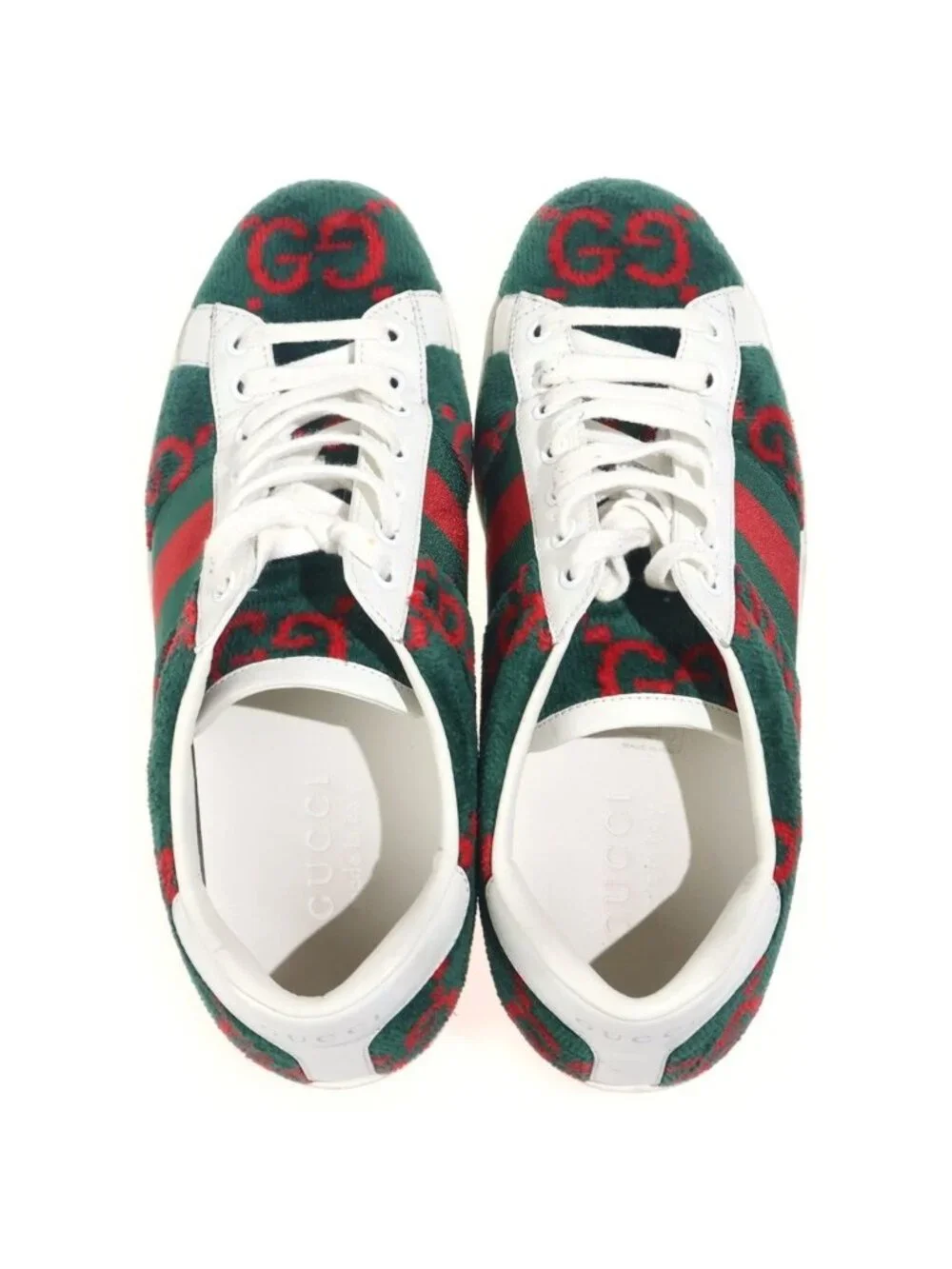 Gucci GG Terry Cloth Low Cut Sneakers 6 Multi